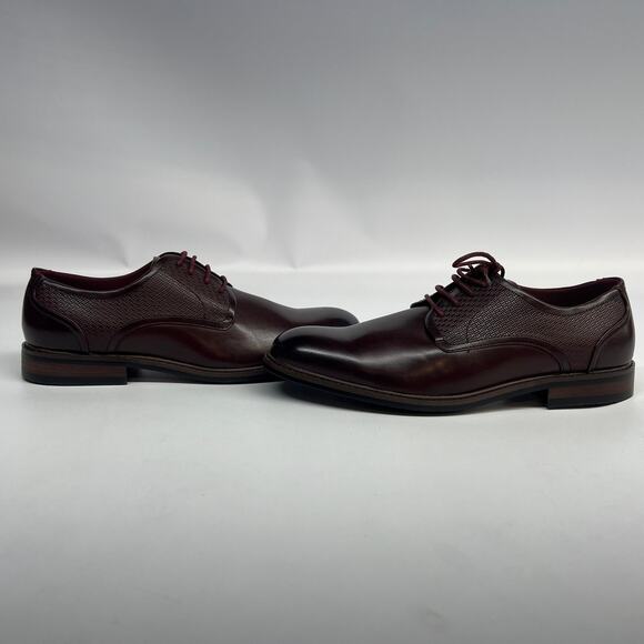 Vance Co Mens Kendon Tru Comfort Foam Plain Toe Lace-Up Derby Shoes New Size 9.5 - Picture 4 of 4